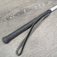 Riding Whip - Crop, handle *vgc, mnr dirt?stains & rubs
