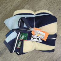 "Competition Sheet" NewMarket Fleece Keyhole Quarter Sheet, tail, bag *vgc, clean, mnr hair, rubs & stains
