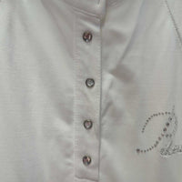 SS Show Shirt, 1/4 snaps *like new, mnr pills
