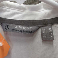 SS Polo Show Shirt, 1/4 snaps *like new, vmnr stain, pills
