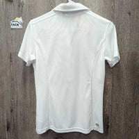 SS Polo Show Shirt, 1/4 snaps *like new, vmnr stain, pills
