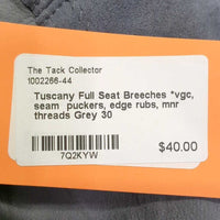 Full Seat Breeches *vgc, seam puckers, edge rubs, mnr threads

