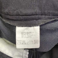 Full Seat Breeches *gc, seam puckers, hairy velcro & faded
