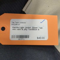 Light Jacket, Zipper *vgc, mnr rubs & pilly
