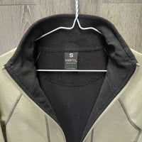 LS Zip Fleece Sweater *vgc, pills, mnr hair
