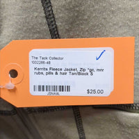 Fleece Jacket, Zip *gc, mnr rubs, pills & hair
