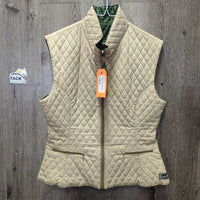 Reversible Quilt Vest *vgc, mnr pills, threads
