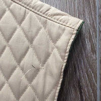 Reversible Quilt Vest *vgc, mnr pills, threads
