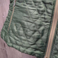 Reversible Quilt Vest *vgc, mnr pills, threads
