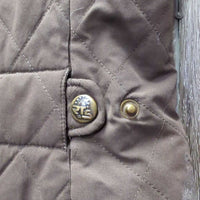 Quilt Vest *vgc, mnr hair, hole, threads
