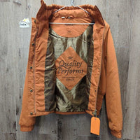 Jacket, detach arms, hood *vgc, mnr hair
