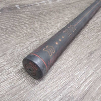 Thick Hvy Riding Crop - Whip *vgc/xc, mnr dirt, folded flapper
