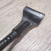 Thick Hvy Riding Crop - Whip *vgc/xc, mnr dirt, folded flapper

