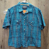 SS Western Shirt, snaps *vgc, mnr pills
