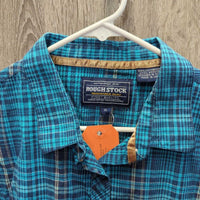 SS Western Shirt, snaps *vgc, mnr pills

