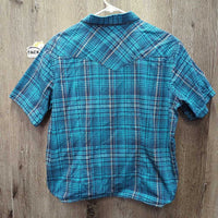 SS Western Shirt, snaps *vgc, mnr pills
