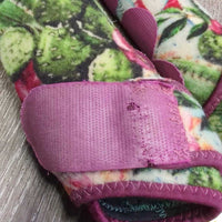 Pr Closed Boots *vgc/gc, clean, repairs, mnr tears, hair, staining/dingy, threads
