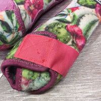 Pr Closed Boots *vgc/gc, clean, repairs, mnr tears, hair, staining/dingy, threads
