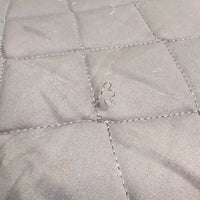 Thin Quilt Fitted Dressage Saddle Pad *like new, mnr stains & loose threads
