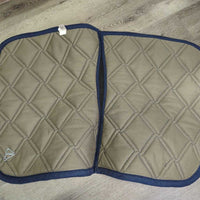 Quilt Mesh Lined Jumper Baby Pad, 2x piping *vgc, clean, mnr hair, rubs, stains, faded
