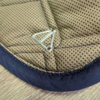 Quilt Mesh Lined Jumper Baby Pad, 2x piping *vgc, clean, mnr hair, rubs, stains, faded
