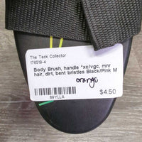 Body Brush, handle *xc/vgc, mnr hair, dirt, bent bristles
