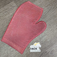 Hvy Rubber Grooming Mitt *vgc, clean, mnr residue
