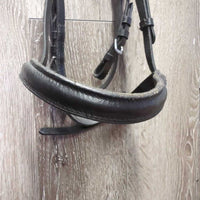 Rsd Bridle, Buckles, Cotton Web Notch Reins *vgc, clean, mnr creases, residue, dents & edge rubs, tight keeper
