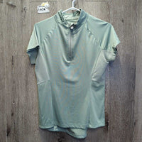 SS Technical Shirt, 1/3 Zip up *xc, older?
