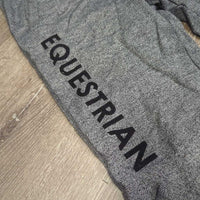 Hvy Sweatpants, Drawstring Waist *vgc, clean, mnr edge rubs & pills
