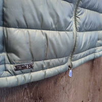 Puffer Vest, zipper *vgc, clean, edge threads & fly away fill
