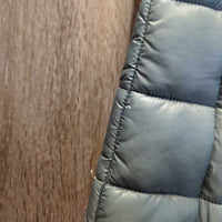Puffer Vest, zipper *vgc, clean, edge threads & fly away fill
