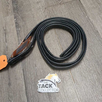Thick Nylon Lined Stirrup Leathers *vgc/gc, clean, rubs, creases, undone stitching
