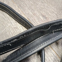 Thick Nylon Lined Stirrup Leathers *vgc/gc, clean, rubs, creases, undone stitching
