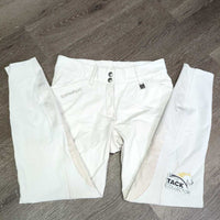 Euro Seat Breeches *gc, dingy, rubs, pills, seam puckers, v.discolored seat & legs
