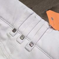 Euro Seat Breeches *gc, dingy, rubs, pills, seam puckers, v.discolored seat & legs
