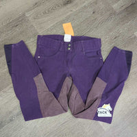 Full Seat Breeches *gc, ?older, seat stains, rubs & pills, mnr faded, seam puckers & rubs
