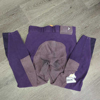 Full Seat Breeches *gc, ?older, seat stains, rubs & pills, mnr faded, seam puckers & rubs
