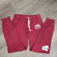 Hvy Sweatpants, Drawstring Waist *gc, mnr faded, rubs & loose threads, pulled & unstitched leg seams
