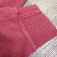 Hvy Sweatpants, Drawstring Waist *gc, mnr faded, rubs & loose threads, pulled & unstitched leg seams
