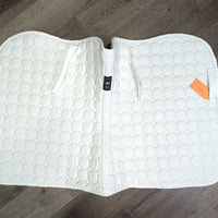 Quilt Dressage Pad *vgc, clean, pills, mnr hair, dingy, puckers, stains
