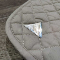 Quilt Dressage Pad *vgc, clean, mnr rubs, stains, lint, puckers, v. mnr hair

