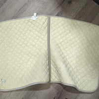 Quilt Dressage Pad *vgc, clean, mnr rubs, stains, lint, puckers, v. mnr hair
