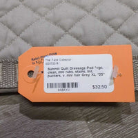 Quilt Dressage Pad *vgc, clean, mnr rubs, stains, lint, puckers, v. mnr hair
