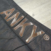 Microsuede Channel Quilt Dressage Pad, non slip top *gc, dirty, film, mnr hair, threads, rubs, pills, unstitched
