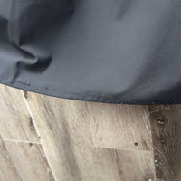 SS Show Shirt, 1/3 Zip Up *vgc, unstitched bottom seam
