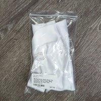 Satin Stock Tie, Attached Velcro Collar, Bling, Horseshoe Pin, Bag *new
