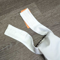 Satin Stock Tie, Velcro Collar, velcro changeable Bling Peice *like new
