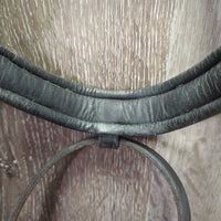 Rsd/Padded Monocrown Bridle, Flash, Bling, Cotton Web Reins, Buckles *vgc/gc, clean & dirt, creases, faded, scrapes
