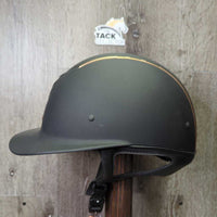Wide Brim Helmet, drawstring bag *like new/xc, 0 tags, 0 box, 0 evidence of wear, strong flex, warped/bent brim
